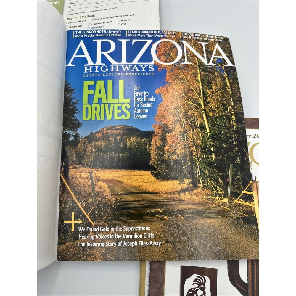 ARIZONA HIGHWAYS Magazine Lot of 9 2010 (Apr-Dec) Beautiful Photos & Articles - Picture 8 of 11